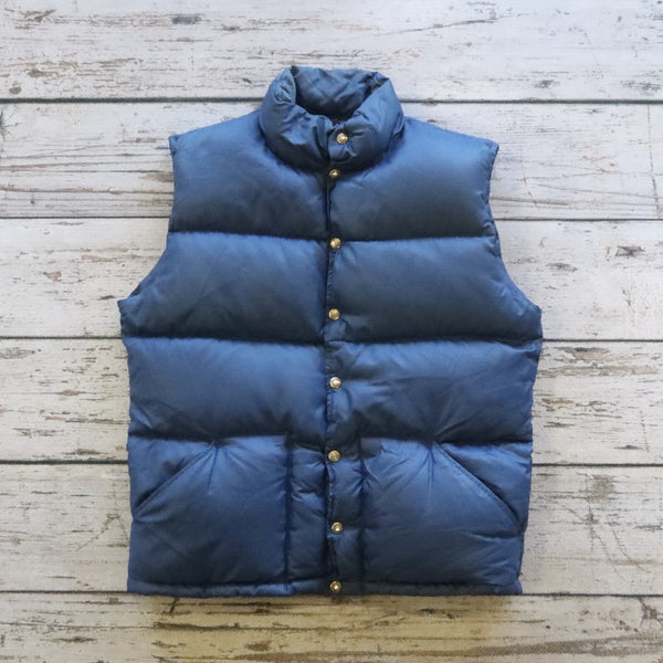 Vintage 80s The North Face Brown Label Puffer Vest Size L Made in USA