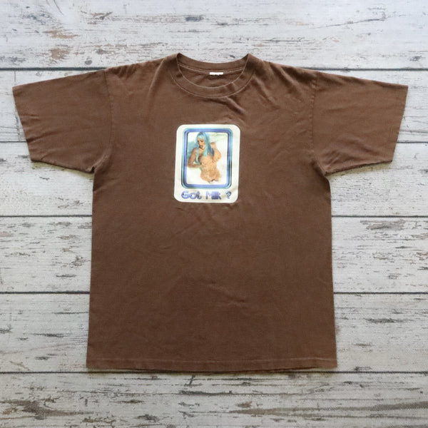 Vintage 90s Got Milk Photo Tshirt Single Stitch Rave