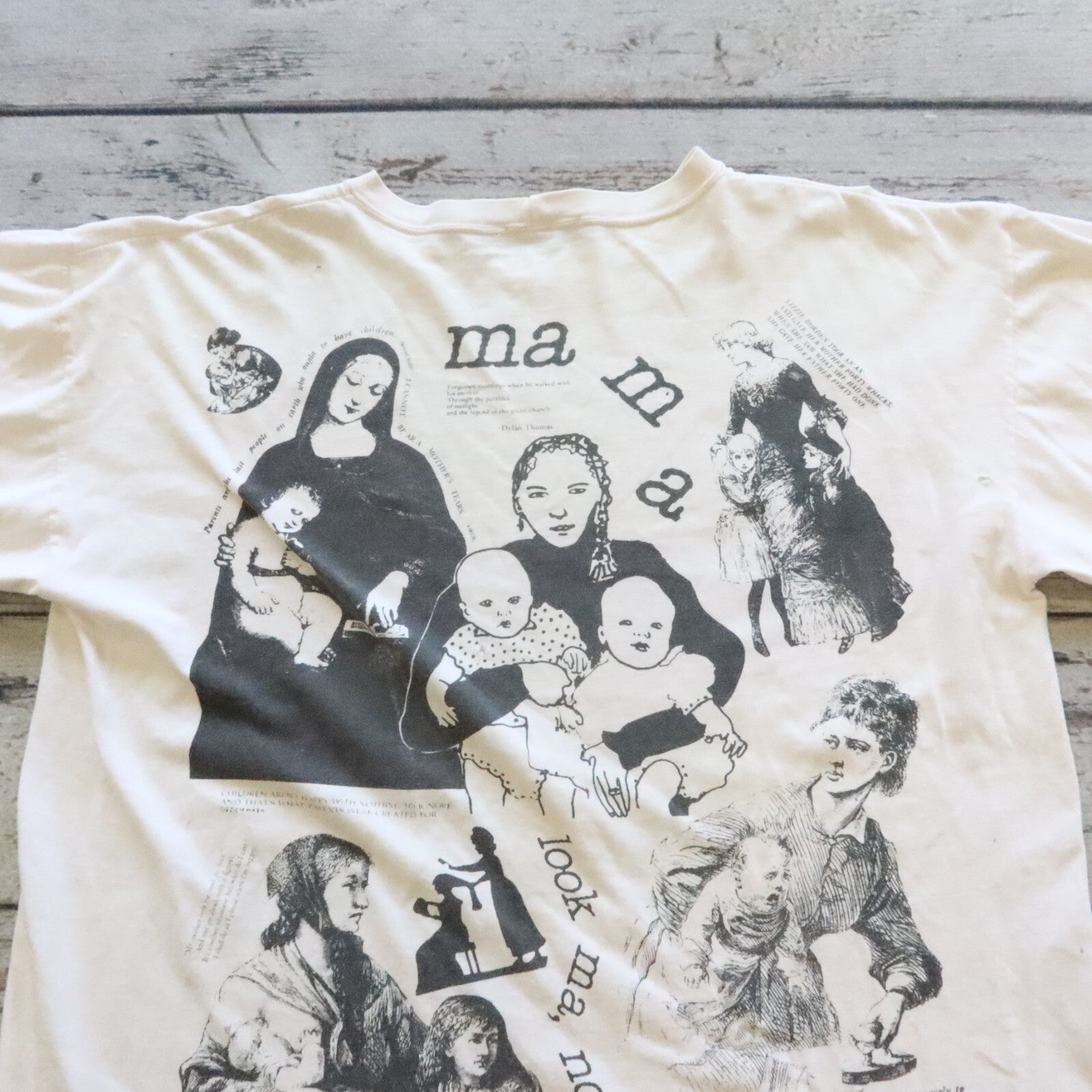 Vintage 90s Mothers Know Best Anthony Perkings Tshirt Single Stitch