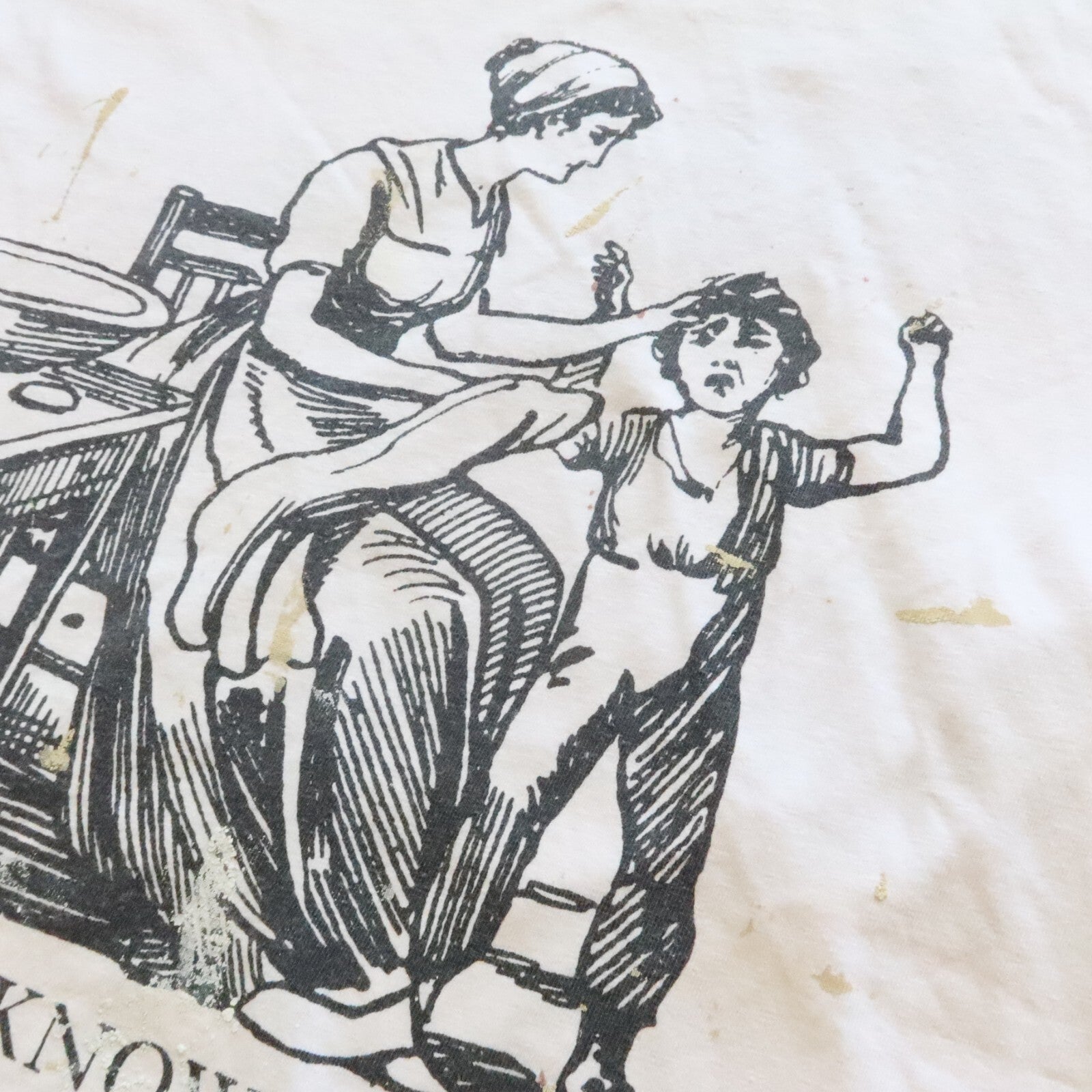 Vintage 90s Mothers Know Best Anthony Perkings Tshirt Single Stitch