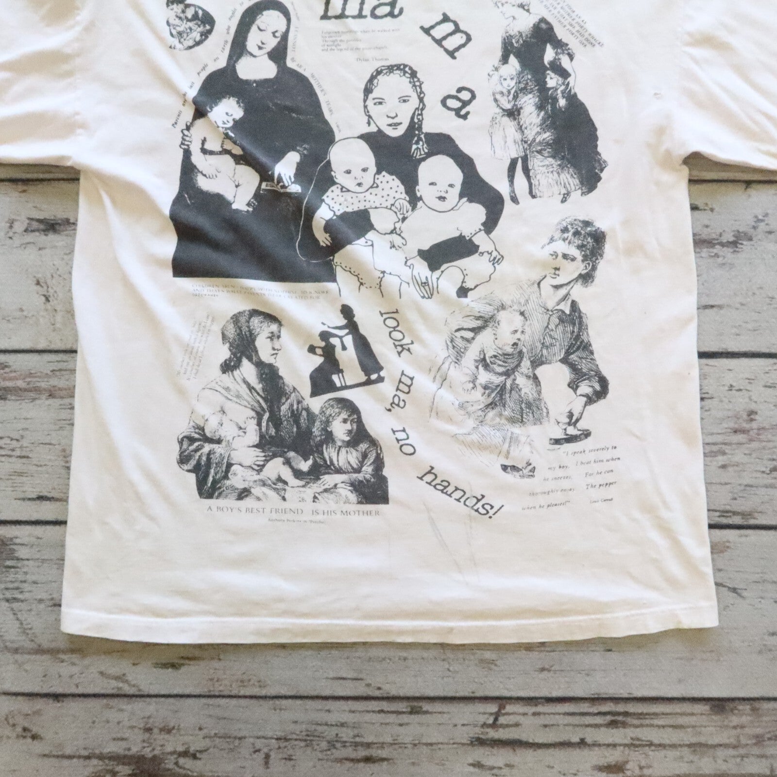 Vintage 90s Mothers Know Best Anthony Perkings Tshirt Single Stitch