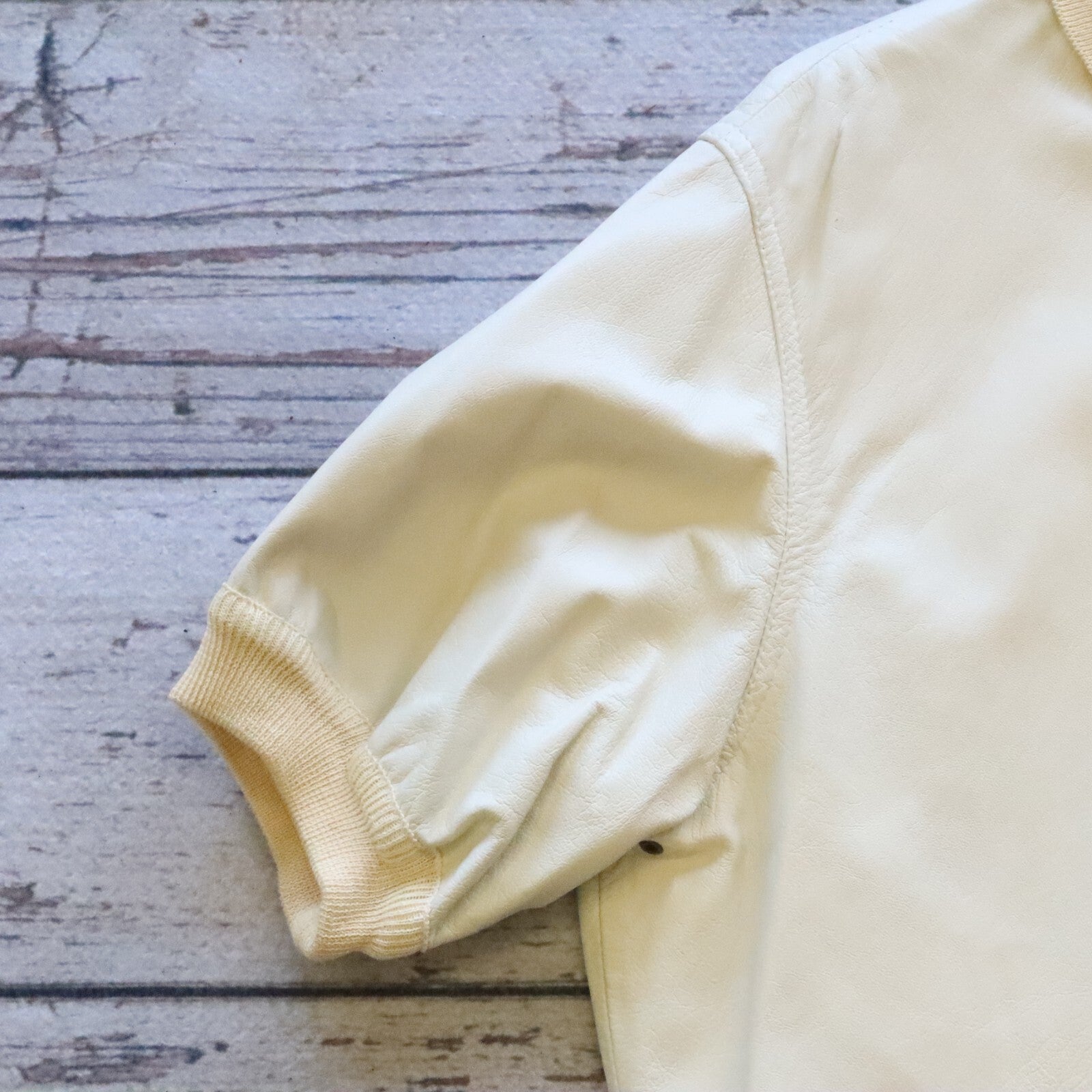 Vintage Bally Of Switzerland Leather Shirt Made in Italy Size M