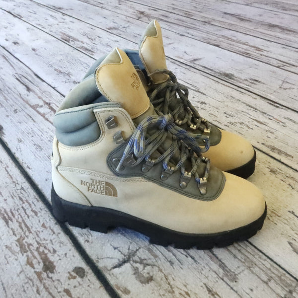 Vintage North Face X2 Hiking Leather Boots Womens Size 6