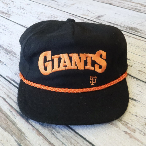Vintage 90s San Francisco Giants Wool Strapback Hat Universal