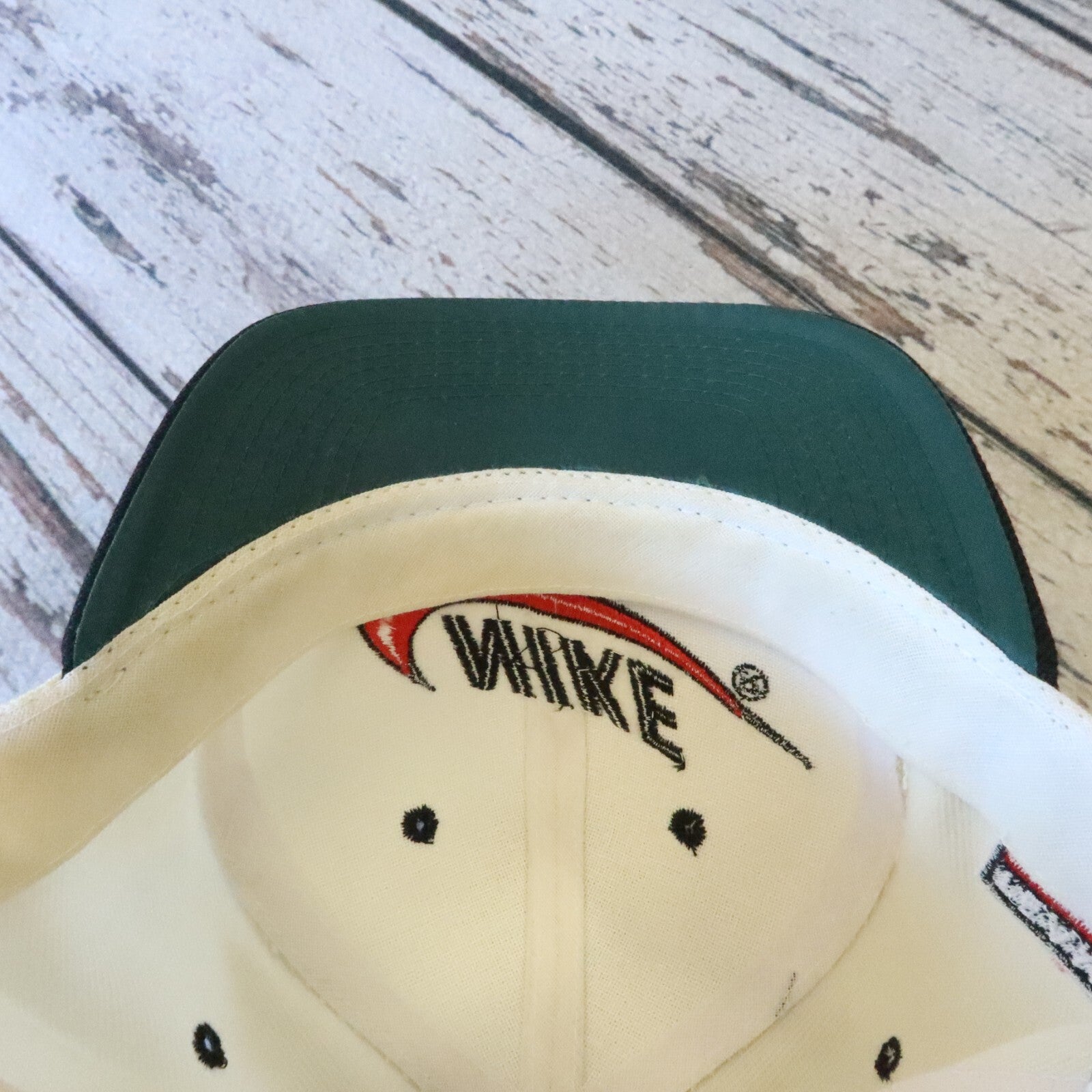 Vintage 90s Rare Nike Team Sports Snapback Hat
