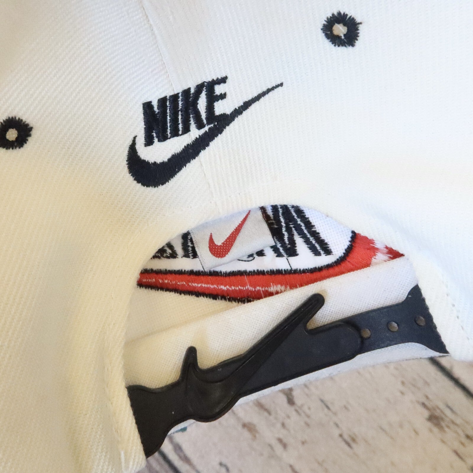 Vintage 90s Rare Nike Team Sports Snapback Hat