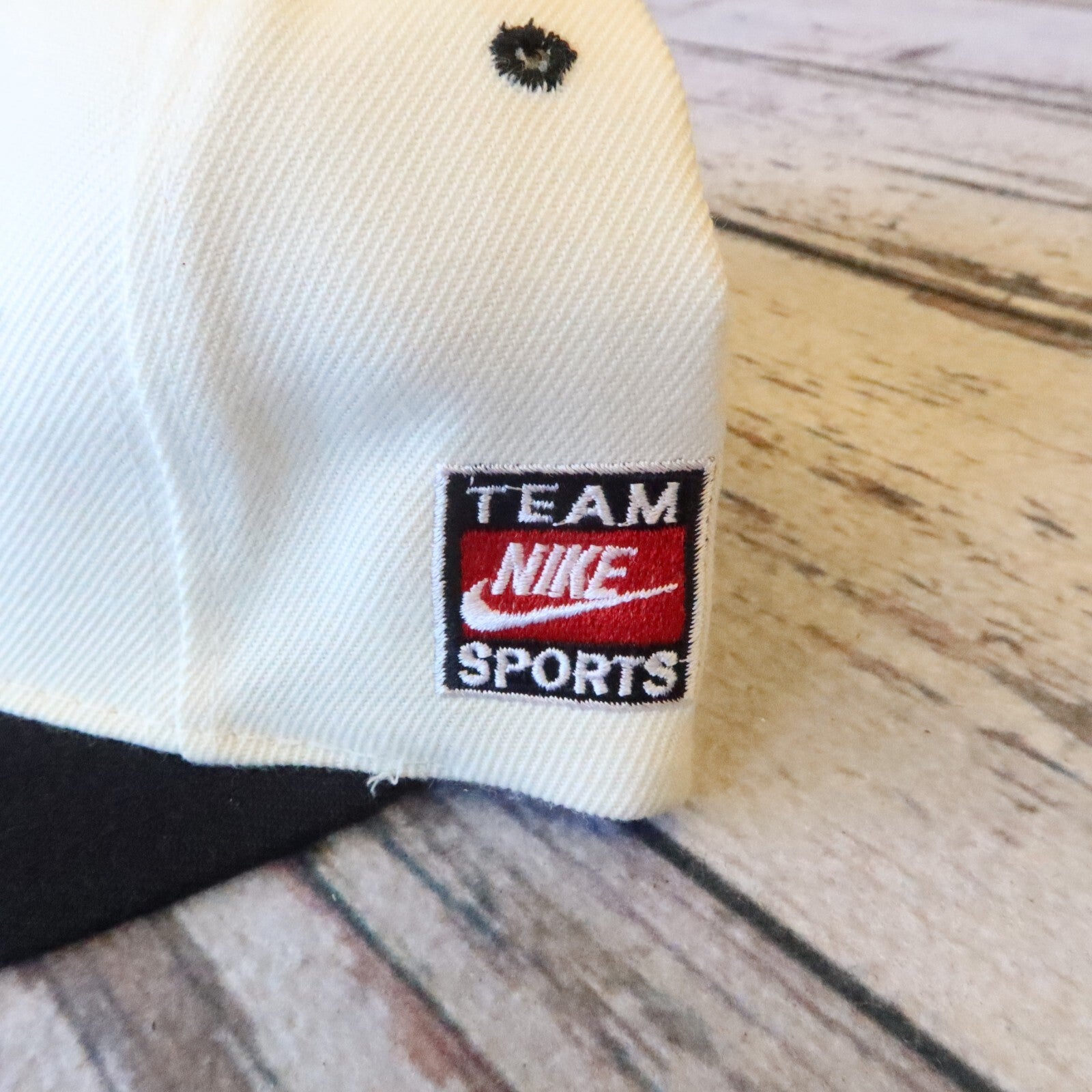Vintage 90s Rare Nike Team Sports Snapback Hat